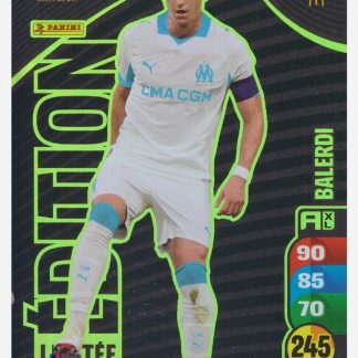 Panini Adrenalyn XL 2025-26 - Édition Limitée - Leonardo Balerdi / Olympique de Marseille #LE7