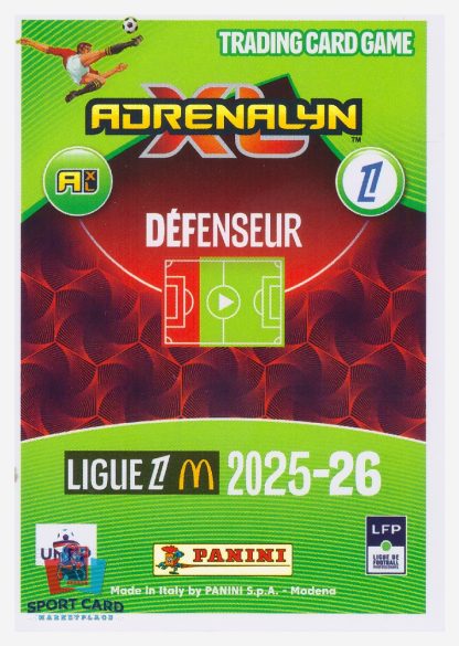 Panini Adrenalyn XL 2025-26 - Kenny Lala / Stade Brestois 29 #43