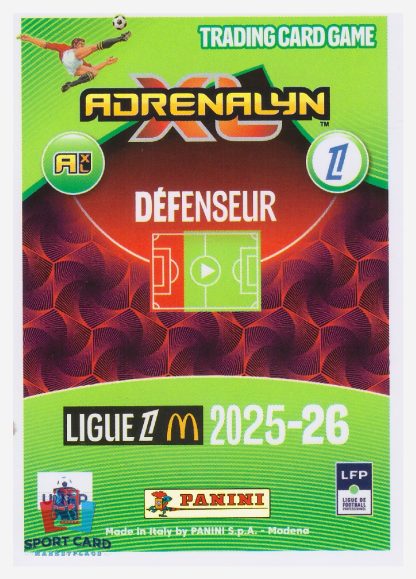 Panini Adrenalyn XL 2025-26 - Charlie Cresswell / Toulouse FC #312
