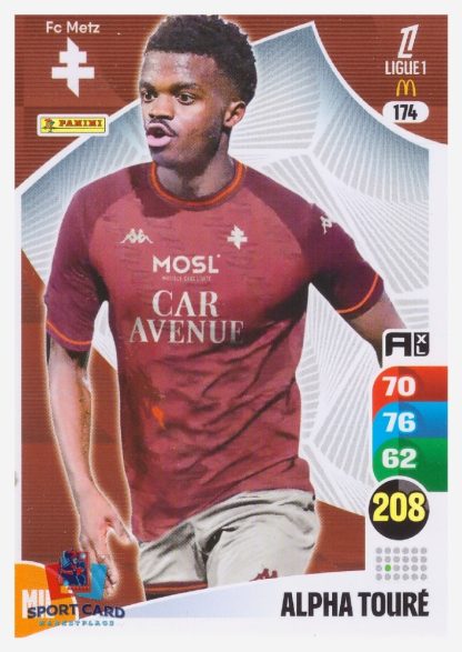Panini Adrenalyn XL 2025-26 - Alpha Touré / FC Metz #174