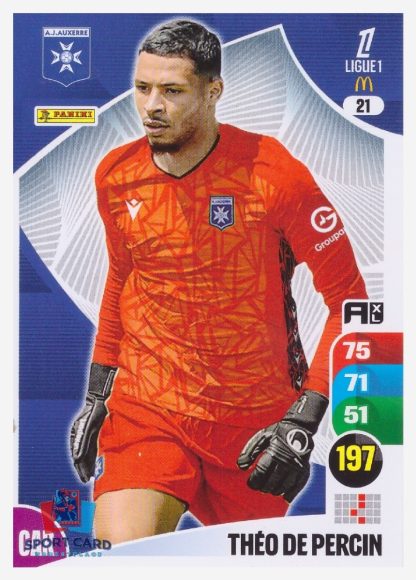 Panini Adrenalyn XL 2025-26 - Théo De Percin / AJ Auxerre #21