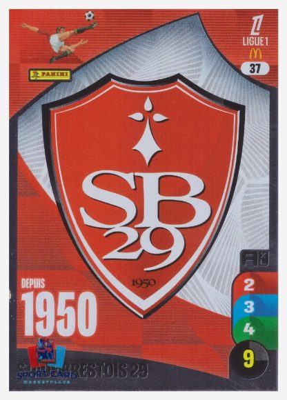 Panini Adrenalyn XL 2025-26 - Écusson / Stade Brestois 29 #37