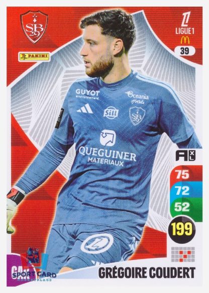 Panini Adrenalyn XL 2025-26 - Grégoire Coudert / Stade Brestois 29 #39