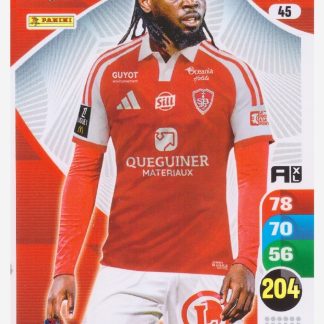Panini Adrenalyn XL 2025-26 - Bradley Locko / Stade Brestois 29 #45