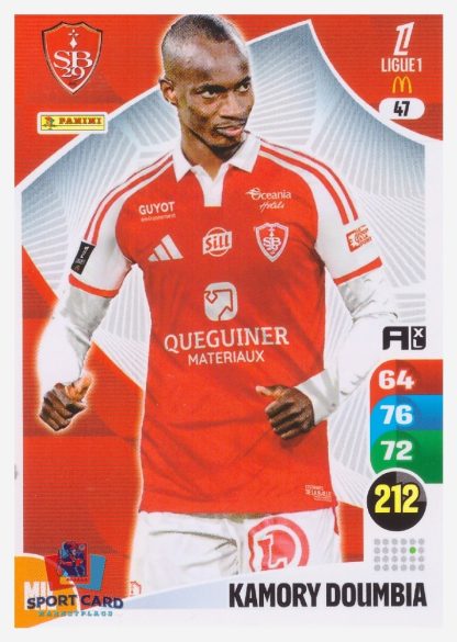 Panini Adrenalyn XL 2025-26 - Kamory Doumbia / Stade Brestois 29 #47