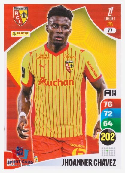 Panini Adrenalyn XL 2025-26 - Jhoanner Chávez / RC Lens #77