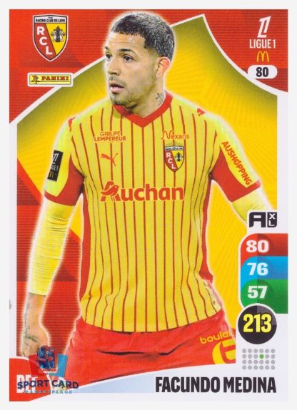 Panini Adrenalyn XL 2025-26 - Facundo Medina / RC Lens #80