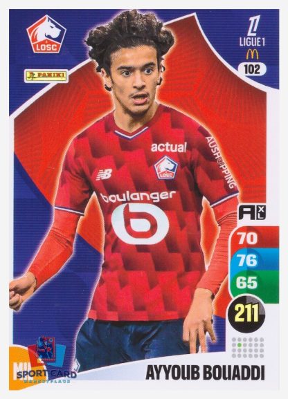 Panini Adrenalyn XL 2025-26 - Ayyoub Bouaddi / LOSC Lille #102