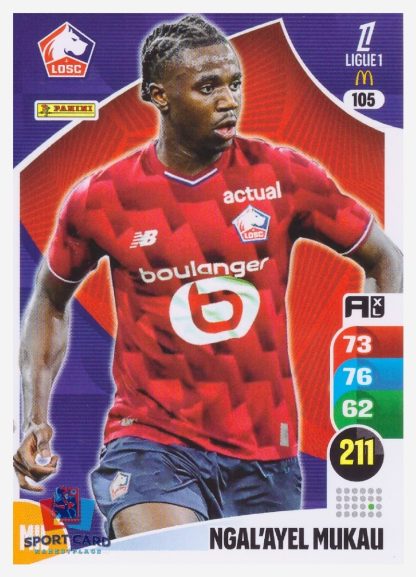 Panini Adrenalyn XL 2025-26 - Ngal'ayel Mukau / LOSC Lille #105