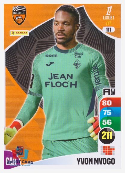 Panini Adrenalyn XL 2025-26 - Yvon Mvogo / FC Lorient #111