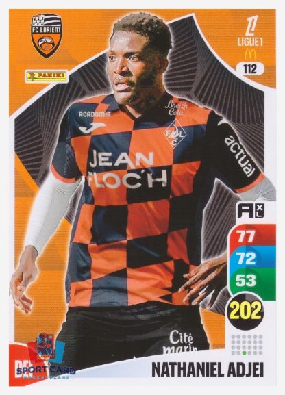 Panini Adrenalyn XL 2025-26 - Nathaniel Adjei / FC Lorient #112
