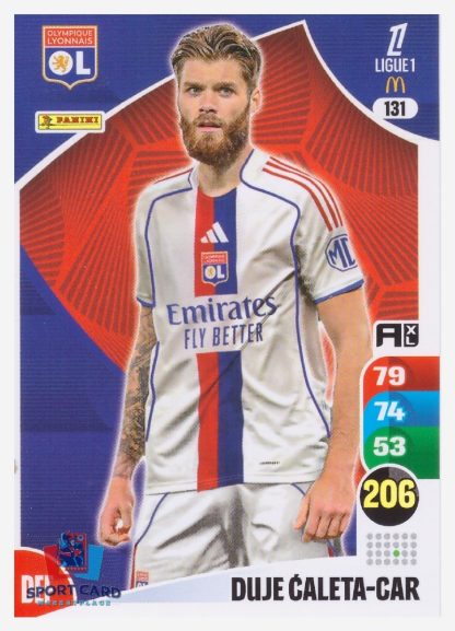 Panini Adrenalyn XL 2025-26 - Duje Caleta-Car / Olympique Lyonnais #131