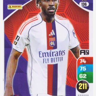Panini Adrenalyn XL 2025-26 - Paul Akouokou / Olympique Lyonnais #136