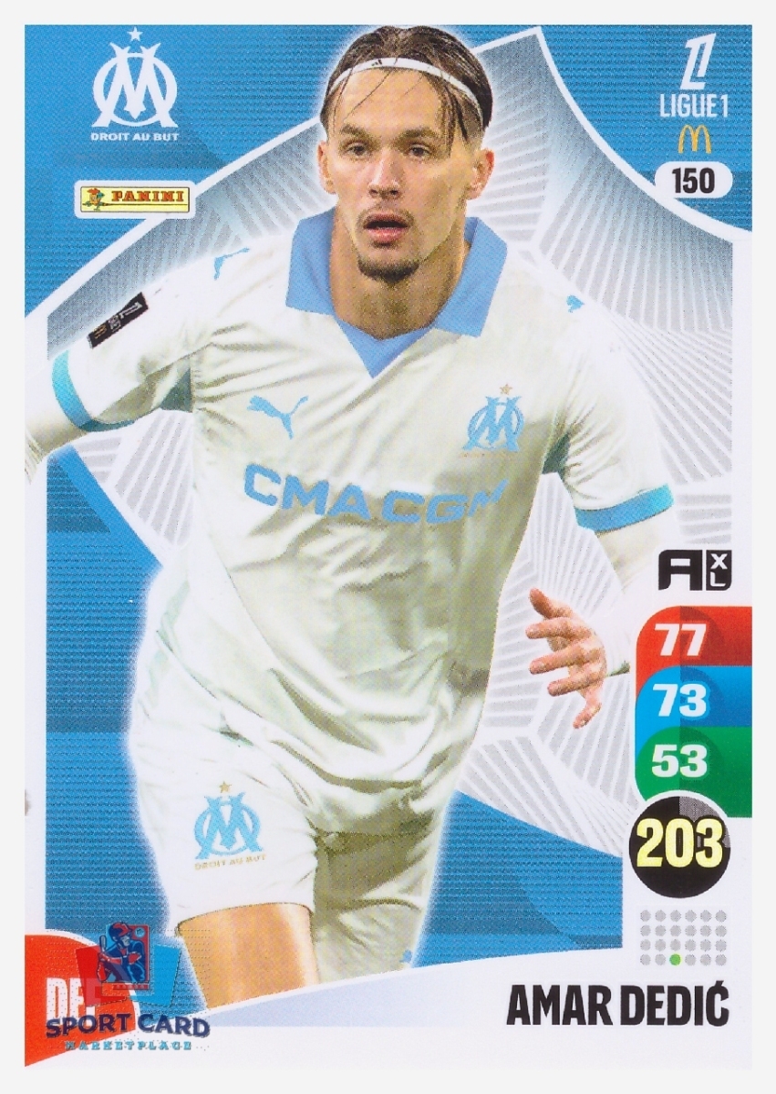 Panini Adrenalyn XL 2025-26 - Amar Dedic / Olympique de Marseille #150