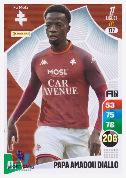 Panini Adrenalyn XL 2025-26 - Papa Amadou Diallo / FC Metz #177