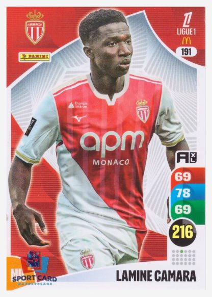 Panini Adrenalyn XL 2025-26 - Lamine Camara / AS Monaco FC #191