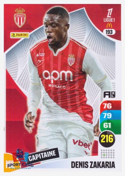 Panini Adrenalyn XL 2025-26 - Denis Zakaria / AS Monaco FC #193