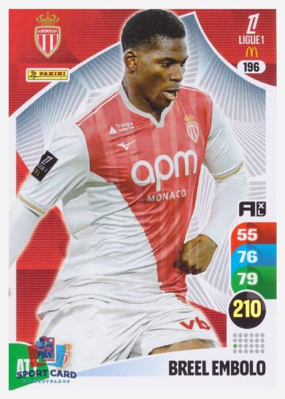 Panini Adrenalyn XL 2025-26 - Breel Embolo / AS Monaco FC #196