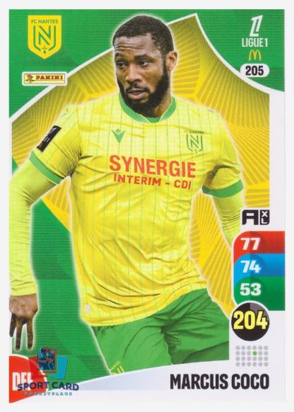 Panini Adrenalyn XL 2025-26 - Marcus Coco / FC Nantes #205