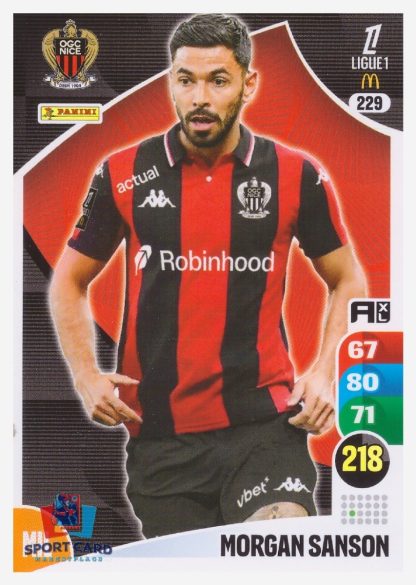 Panini Adrenalyn XL 2025-26 - Morgan Sanson / OGC Nice #229