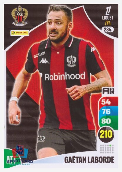 Panini Adrenalyn XL 2025-26 - Gaëtan Laborde / OGC Nice #234