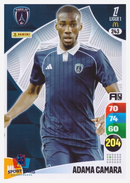 Panini Adrenalyn XL 2025-26 - Adama Camara / Paris FC #243
