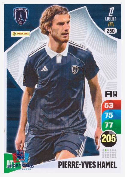 Panini Adrenalyn XL 2025-26 - Pierre-Yves Hamel / Paris FC #250