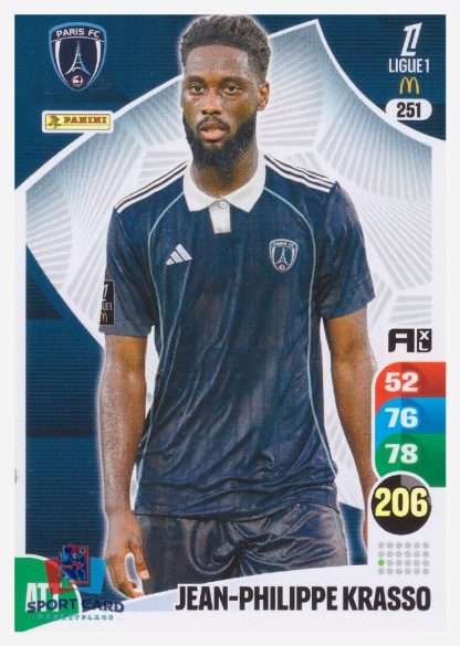 Panini Adrenalyn XL 2025-26 - Jean-Philippe Krasso / Paris FC #251