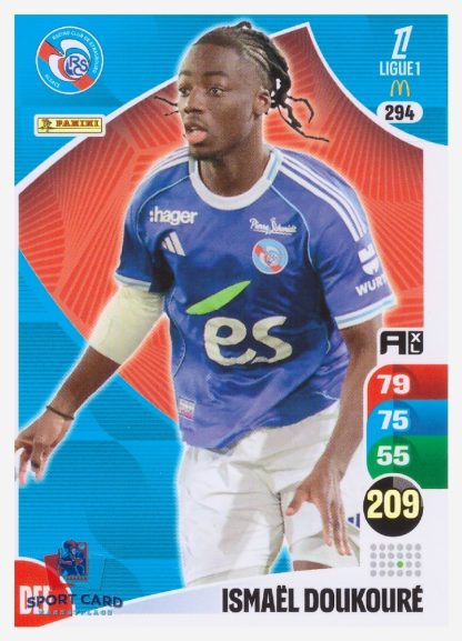 Panini Adrenalyn XL 2025-26 - Ismaël Doukouré / RC Strasbourg Alsace #294