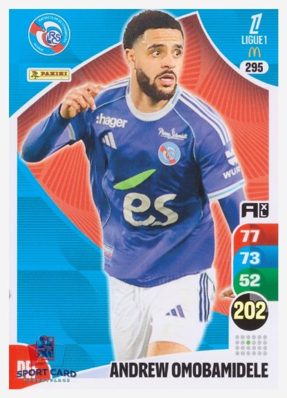 Panini Adrenalyn XL 2025-26 - Andrew Omobamidele / RC Strasbourg Alsace #295