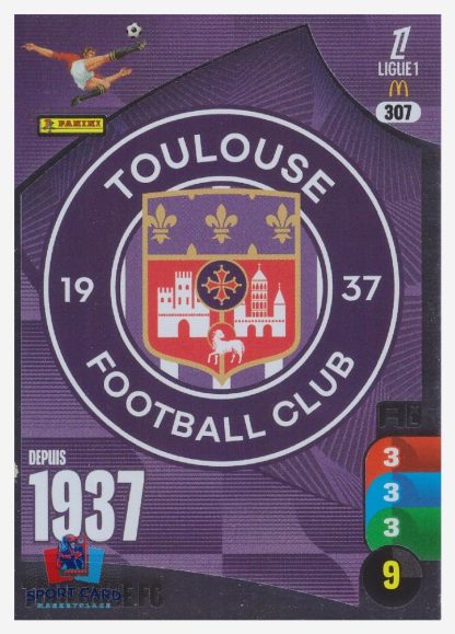 Panini Adrenalyn XL 2025-26 - Écusson / Toulouse FC #307