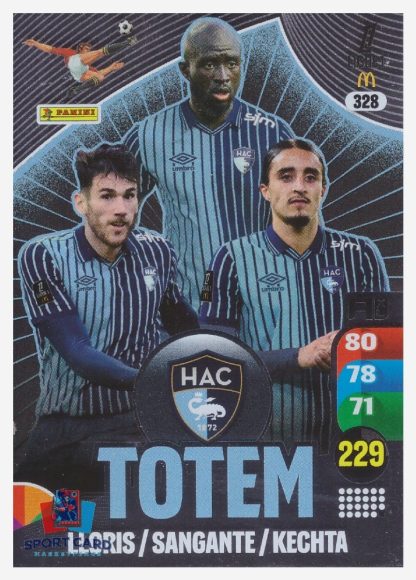 Panini Adrenalyn XL 2025-26 - Totem - Lloris / Sangate / Kechta / Le Havre AC #328