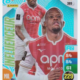 Panini Adrenalyn XL 2025-26 - Influenceur - Denis Zakaria / AS Monaco FC #389