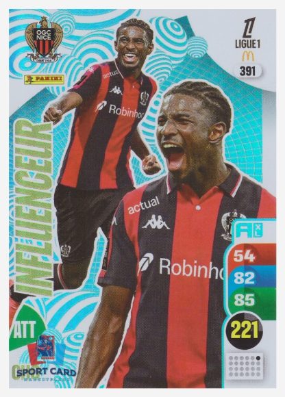 Panini Adrenalyn XL 2025-26 - Influenceur - Mohamed-Ali Cho / OGC Nice #391