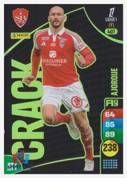 Panini Adrenalyn XL 2025-26 - Crack - Ludovic Ajorque / Stade Brestois 29 #407