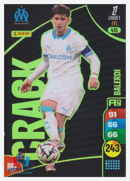 Panini Adrenalyn XL 2025-26 - Crack - Leonardo Balerdi / Olympique de Marseille #415