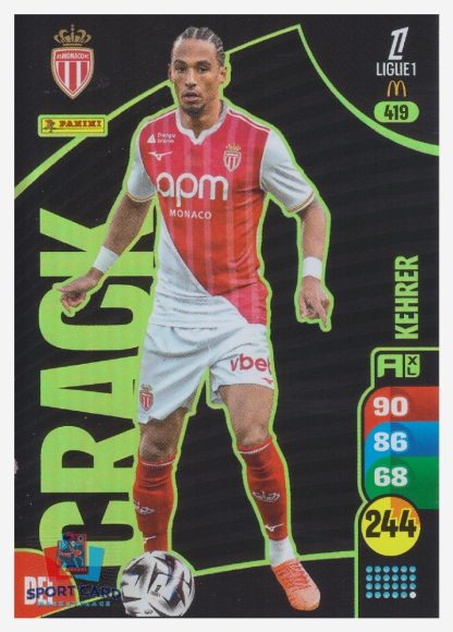 Panini Adrenalyn XL 2025-26 - Crack - Thilo Kehrer / AS Monaco FC #419
