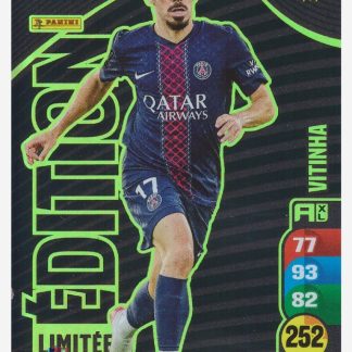 Panini Adrenalyn XL 2025-26 - Édition Limitée - Vitinha / Paris Saint-Germain #LE22