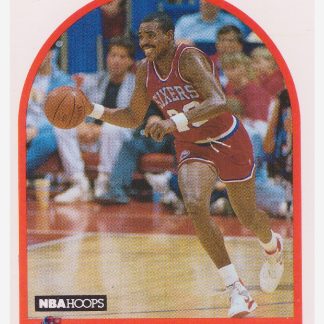 1989-90 NBA Hoops #32 Ron Anderson / Philadelphia 76ers