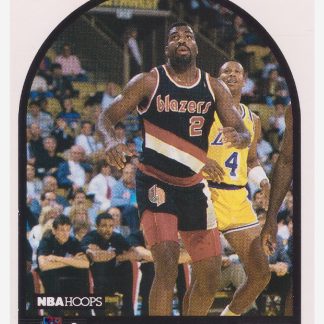 1989-90 NBA Hoops #36 Mark Bryant / Portland Trailblazers