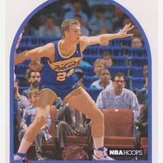 1989-90 NBA Hoops #37 Rik Smits / Indiana Pacers