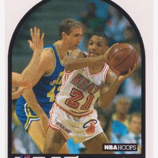 1989-90 NBA Hoops #41 Kevin Edwards / Miami Heat