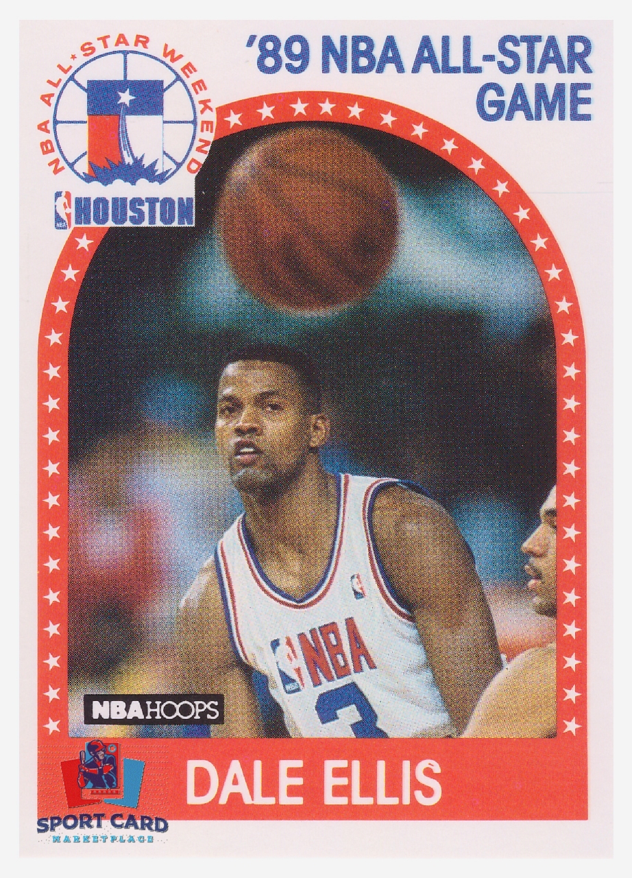 1989-90 NBA Hoops All-Star #43 Dale Ellis / Seattle Supersonics