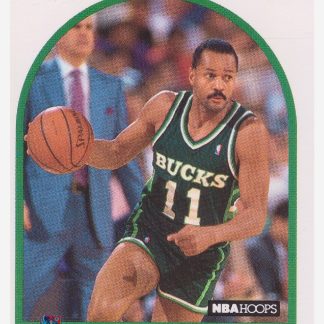 1989-90 NBA Hoops #56 Rickey Green / Milwaukee Bucks