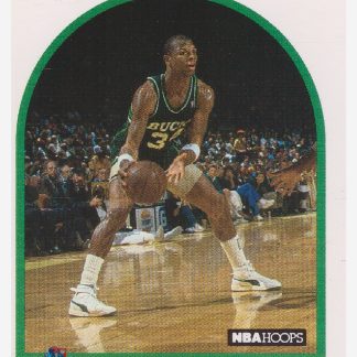 1989-90 NBA Hoops #100 Terry Cummons / Milwaukee Bucks