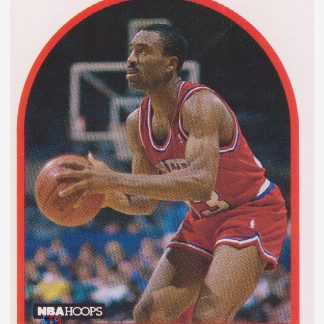 1989-90 NBA Hoops #137 Hersey Hawkins / Philadelphia 76ers