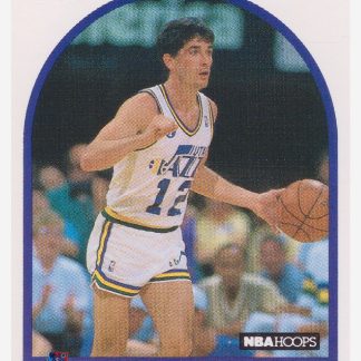 1989-90 NBA Hoops #140 John Stockton / Utah Jazz
