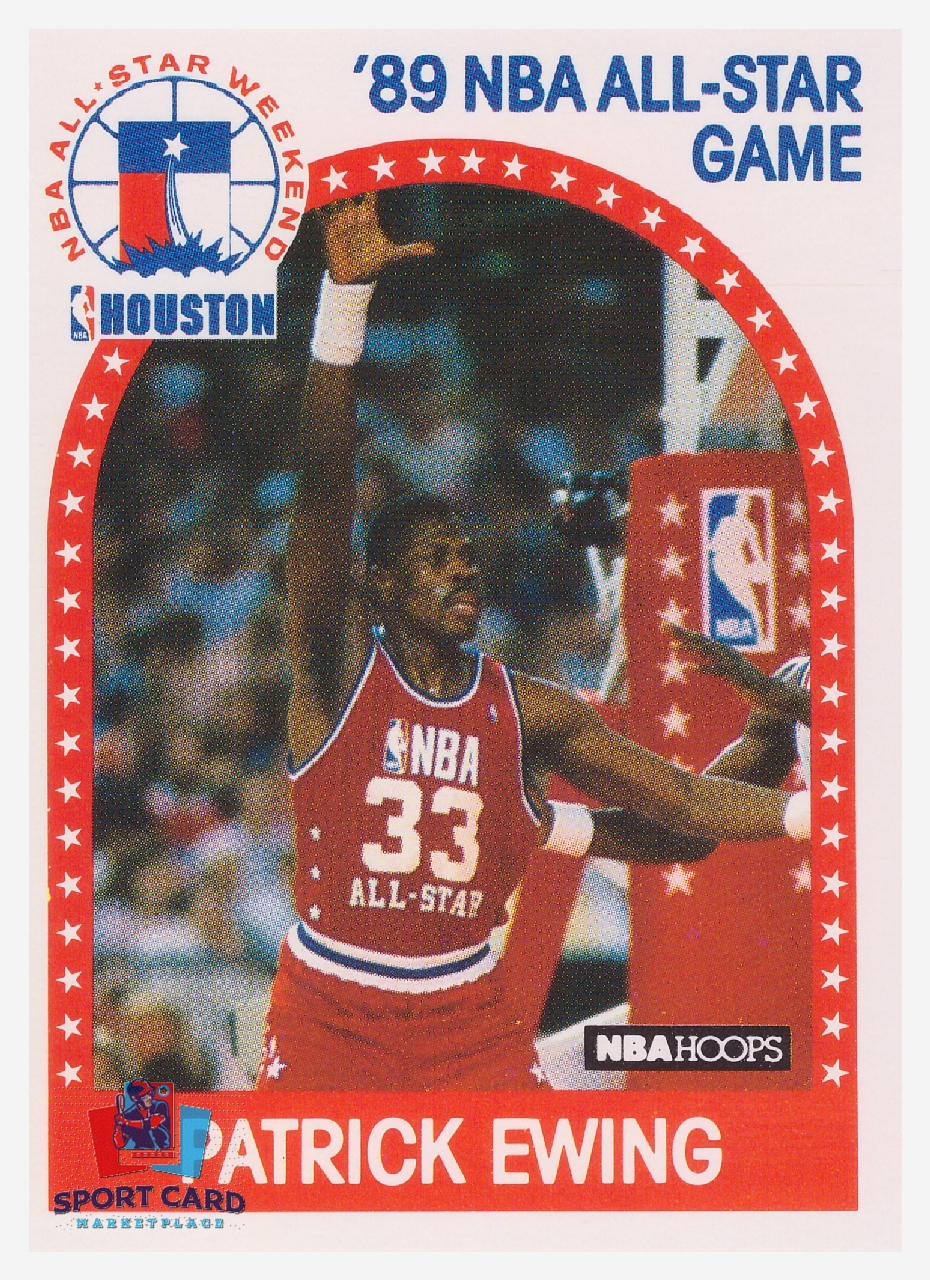 1989-90 NBA Hoops All-Star #159 Patrick Ewing / New York Knicks
