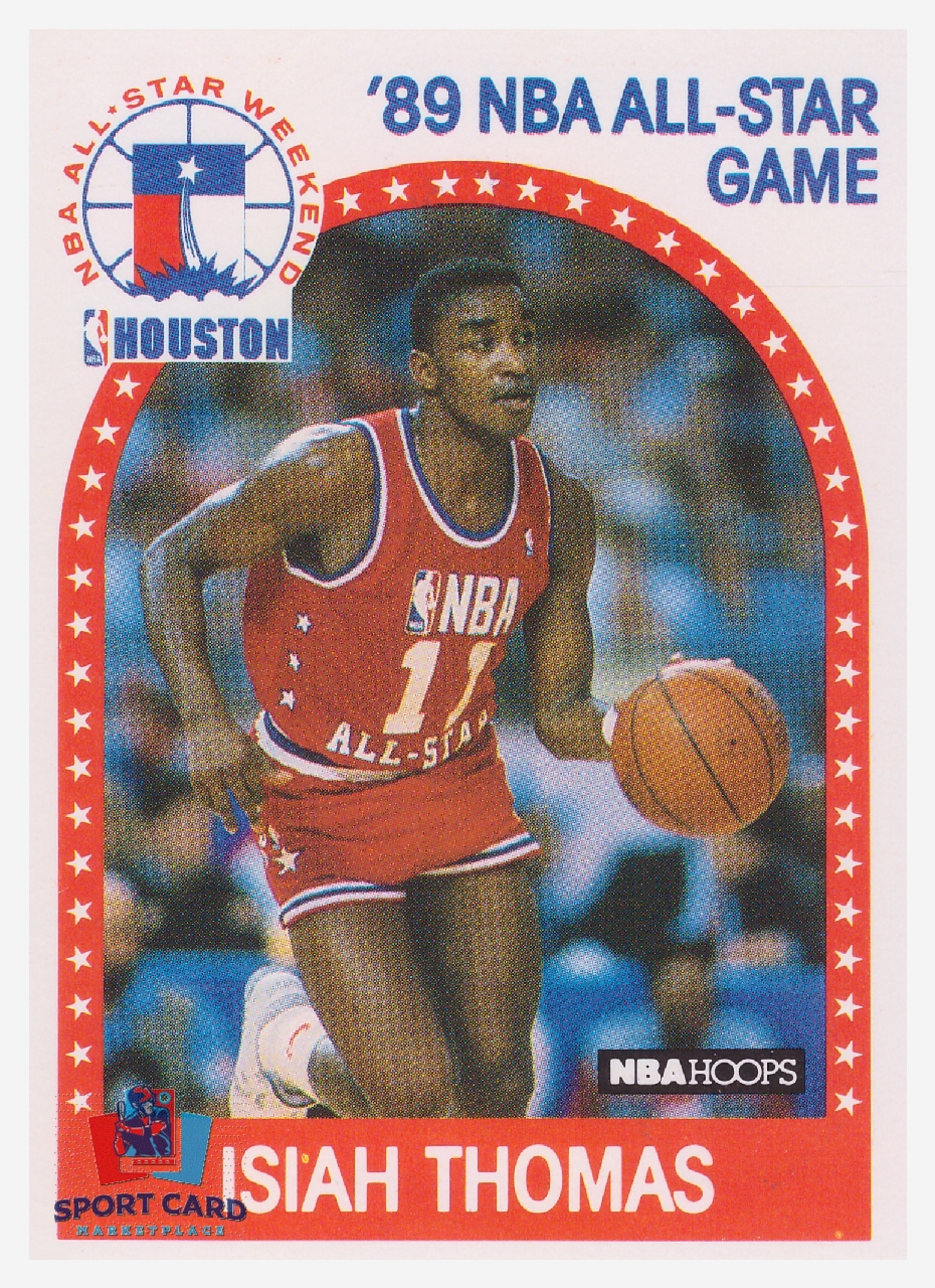 1989-90 NBA Hoops All-Star #177 Isiah Thomas / Detroit Pistons