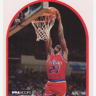 1989-90 NBA Hoops #194 Ledell Eackles / Washington Bullets